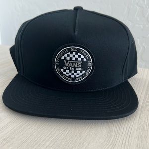 Vans - Black OG Checker Snapback